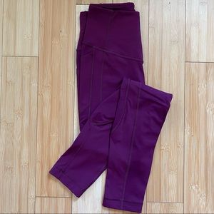 LULULEMON ALL THE RIGHT PLACES TIGHTS SZ 4